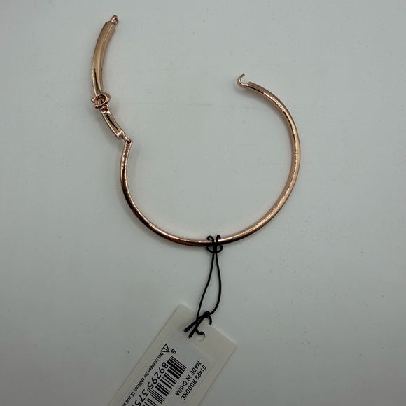 COACH Rose Gold Pave Bar C bracelet MSRP $98 nwt - Picture 13 of 13